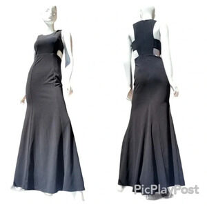 Lulus Black Cutout Maxi Dress Size Small